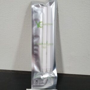 YC Collection Island Eyeliner Duo - San Juan & La Perla, Black/Chrome Seafoam